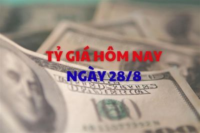 Tỷ giá hôm nay 28/8: Giá USD tiếp tục đi xuống