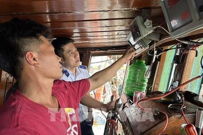 Xử lý các tàu cá vi phạm quy định về thiết bị giám sát hành trình