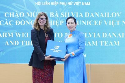 Hội LHPN Việt Nam và UNICEF: Hợp tác vì sự phát triển toàn diện của phụ nữ và trẻ em