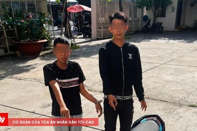 Bắt 2 đối tượng cướp giật tài sản sau 9 giờ gây án