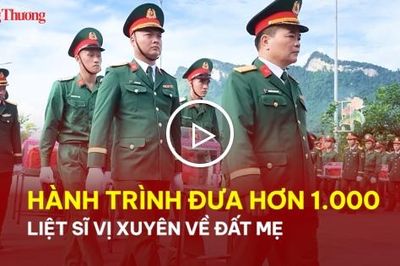 Hành trình đưa hơn 1.000 liệt sĩ Vị Xuyên về đất mẹ