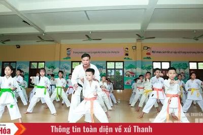Gieo yêu thương qua lớp học Karate miễn phí