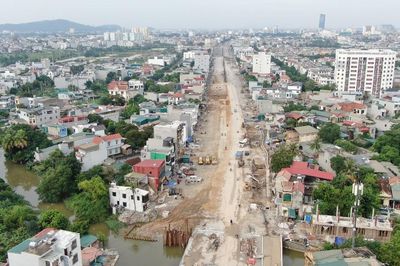 Đại lộ Lê Lợi hơn 1.000 tỷ đồng gấp rút về đích trước 2/9