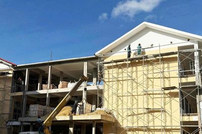 Gấp rút hoàn thiện trường nội trú vùng biên
