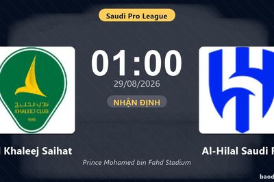 Nhận định Al Khaleej Saihat vs Al-Hilal Saudi FC: Cơ hội bám đuổi ngôi đầu