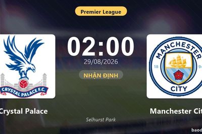 Nhận định Crystal Palace vs Manchester City: Điểm nóng cuộc đua tốp đầu