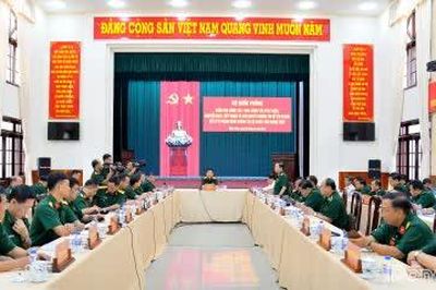 Đoàn kiểm tra của Bộ Quốc phòng kiểm tra công tác 1389 tại Bộ Chỉ huy Quân sự tỉnh Đồng Tháp