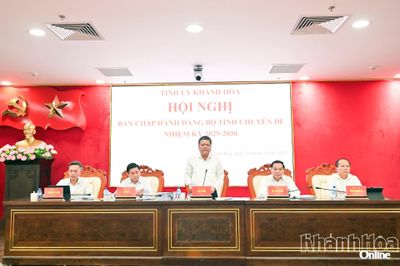 Hội nghị Tỉnh ủy chuyên đề nhiệm kỳ 2025 - 2030