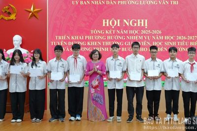 Phường Lương Văn Tri triển khai nhiệm vụ năm học mới