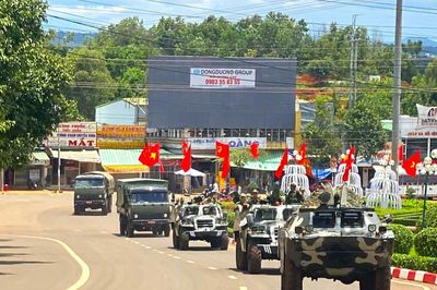 Đại đội Trinh sát cơ giới luyện giỏi, rèn nghiêm