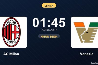 Nhận định AC Milan vs Venezia: Điểm nóng cuộc đua tốp đầu