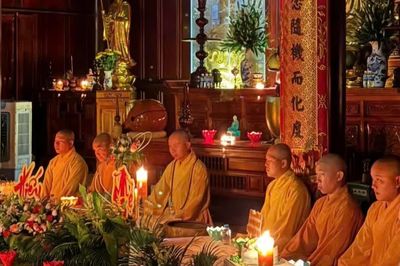 Chùa Báo Ân (Khánh Hòa) tổ chức đêm hoa đăng tri ân nhân mùa Vu lan
