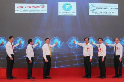 Khởi động cụm dự án điện gió hơn 6.300 tỷ đồng tại Cà Mau