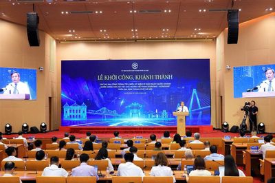 Hà Nội khởi công, khánh thành 17 dự án, công trình tiêu biểu, vốn đầu tư 397.018 tỷ đồng