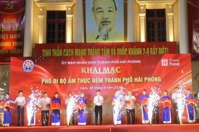 Hải Phòng: Khai mở không gian kinh tế đêm từ phố đi bộ, ẩm thực