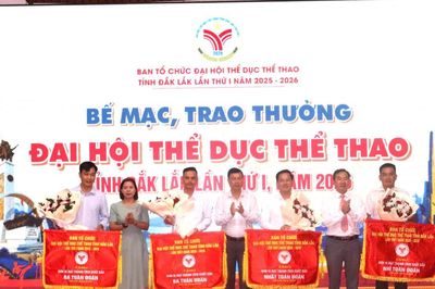 Ngày hội thể thao Đắk Lắk 2026: Dấu ấn đoàn kết và bệ phóng cho tài năng trẻ