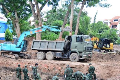 TP. Hồ Chí Minh: Phát hiện 8 vị trí mộ tập thể tại Công viên Lê Thị Riêng