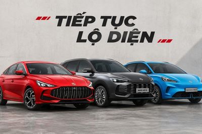 MG Việt Nam tiếp tục 'nhá hàng' 3 mẫu xe mới