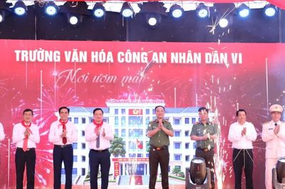 Công bố thành lập Trường Văn hóa CAND VI tại Nghệ An