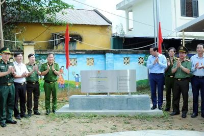 Thêm hai trường mầm non được Bộ Công an xây dựng tặng bà con Cao Bằng