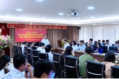 Hội nghị thông tin chuyên đề và triển khai nhiệm vụ tuyên truyền tháng 9/2026