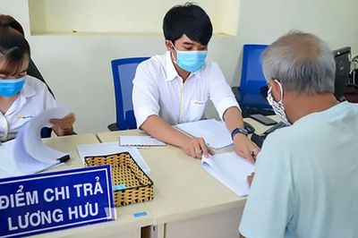 Các tỉnh thành thay đổi lịch chi trả lương hưu tháng 9