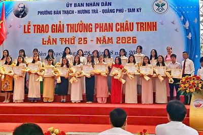 Giải thưởng Phan Châu Trinh lần thứ 25 tôn vinh 219 cá nhân xuất sắc