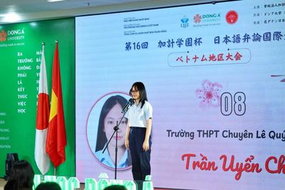 Trường Đại học Đông Á đăng cai Vòng Chung kết Hùng biện Tiếng Nhật Quốc tế Cúp Kakegakuen