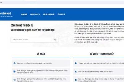 Việt Nam chính thức vận hành Cổng thông tin điện tử một cửa về trí tuệ nhân tạo