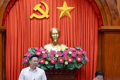 Thứ trưởng Bộ Tư pháp Nguyễn Thanh Ngọc kiểm tra tình hình thực hiện công tác tư pháp tại Đồng Tháp