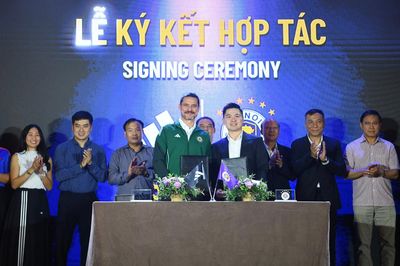Hà Nội FC xuất quân, hợp tác với đối tác đặc biệt