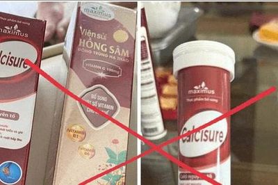 Cảnh báo về thực phẩm bổ sung Calsisure là hàng giả