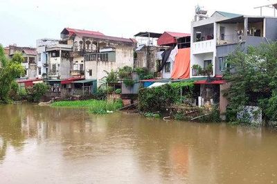 Hà Nội hạ mức cảnh báo lũ trên sông Tích