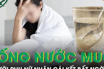 Uống nước muối mỗi sáng để 'làm sạch ruột', người phụ nữ nhận cái kết bất ngờ