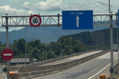 Hiện trạng tuyến cao tốc La Sơn – Hoà Liên đã hoàn thiện 4 làn xe