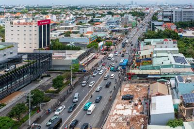 Quốc lộ 13 sắp 'lột xác' với đường trên cao 4 làn xe