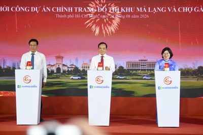 Chính thức khởi công chỉnh trang khu Mả Lạng sau gần 3 thập kỷ 'treo'