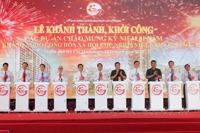 TP.HCM vừa khởi công loạt dự án quốc lộ, cao tốc trọng điểm