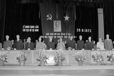 Khánh thành Lăng Chủ tịch Hồ Chí Minh