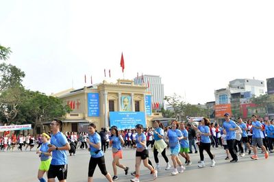 Hơn 3.000 người sẽ cùng đi bộ 'Cùng Việt Nam tiến bước' tại Hải Phòng