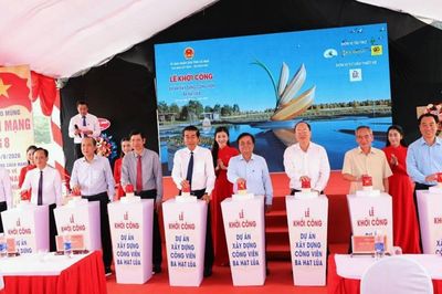 Cà Mau xây dựng Công viên Ba hạt lúa với kinh phí hơn 21 tỉ đồng