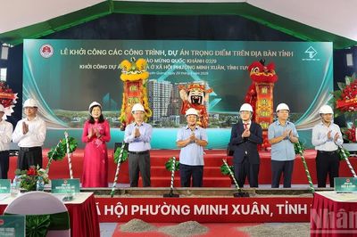 Tuyên Quang khởi công dự án khu nhà ở xã hội phường Minh Xuân