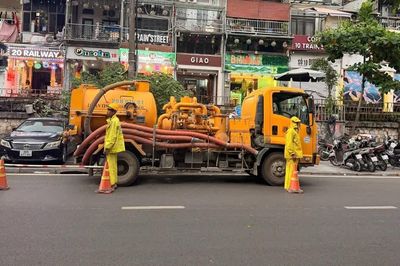 Hà Nội chủ động ứng trực thoát nước, phòng, chống úng ngập dịp Quốc khánh 2/9