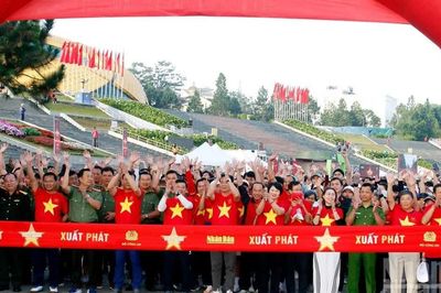 Lâm Đồng đang dẫn đầu cả nước với hơn 174 triệu bước chân 'Cùng Việt Nam tiến bước'