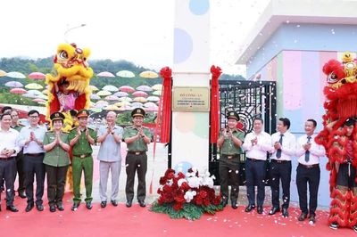 Khánh thành và bàn giao công trình Trường Mầm non Hoàng Văn Thụ