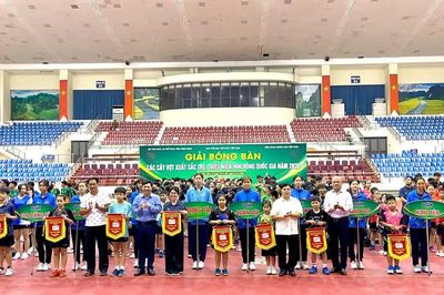 Khởi tranh Giải bóng bàn các cây vợt xuất sắc trẻ, thiếu niên, nhi đồng quốc gia năm 2026