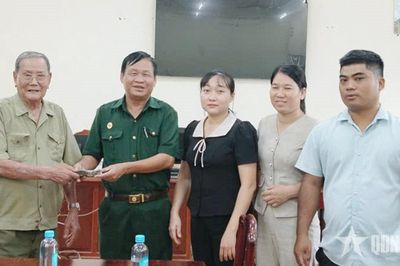 Cựu chiến binh Đỗ Thám giàu lòng nhân ái