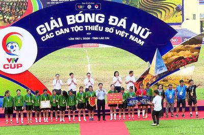 Bế mạc Giải bóng đá nữ các dân tộc thiểu số Việt Nam lần thứ nhất