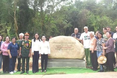 Khánh thành 'Vườn tre Fidel Castro' tại Củ Chi
