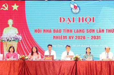 Đại hội Hội Nhà báo tỉnh Lạng Sơn lần thứ VIII: Giữ vững bản lĩnh, chủ động chuyển đổi số và nâng tầm báo chí Xứ Lạng